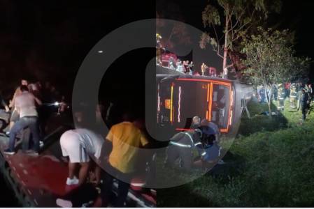 Accidente en Cauca deja cuatro muertos y 56 heridos tras presunto ataque armado a bus