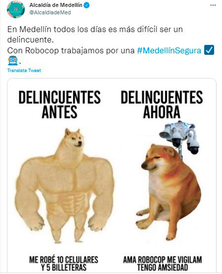 La publicidad que la Alcaldía le hizo al sistema en redes sociales. FOTO: TOMADA DEL TWITTER DE LA ALCALDÍA.