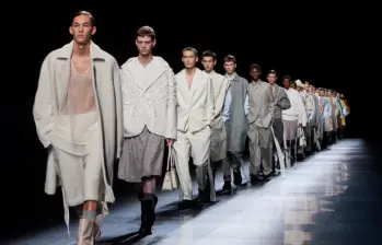 Semana de la Moda Masculina otoño-invierno 2023 en París. FOTO: Getty