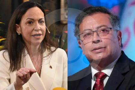 El fuerte reclamo de María Corina Machado a Gustavo Petro: “No promueva la violencia en Venezuela”