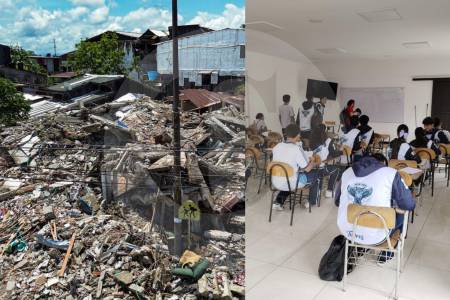Con la ayuda de iglesias, cajas de compensación y la virtualidad se hará el regreso a clases en zonas afectadas por el terremoto
