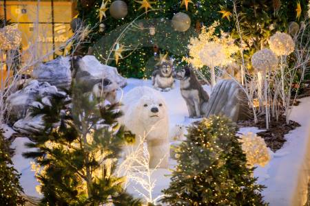 Magia navideña invade los centros comerciales en Medellín