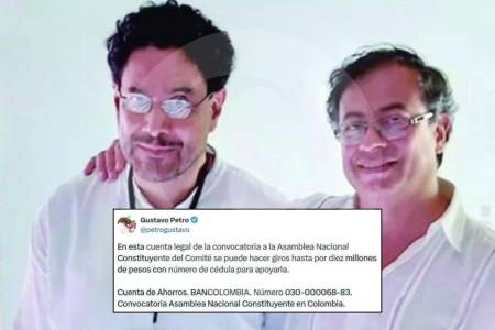 A un mes de la elección, Petro empezó a pedir plata para la Constituyente