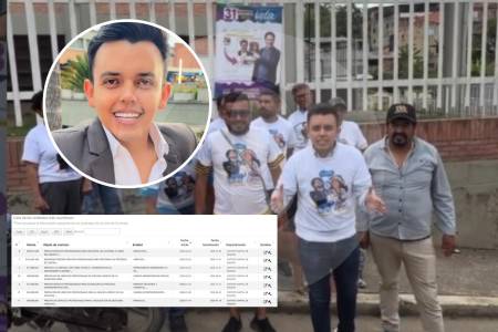 ¡Hasta siete contratos! Activista de la campaña de Cepeda ac