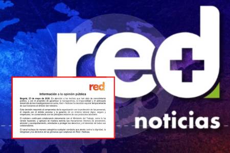 Director de Red+ Noticias fue separado temporalmente de sus funciones tras denuncias de acoso sexual y laboral