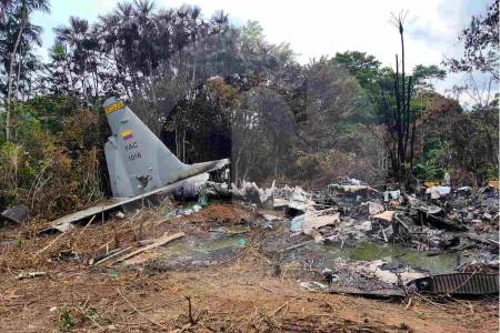 Falla humana habría ocasionado el desplome del  Hércules en Puerto Leguízamo