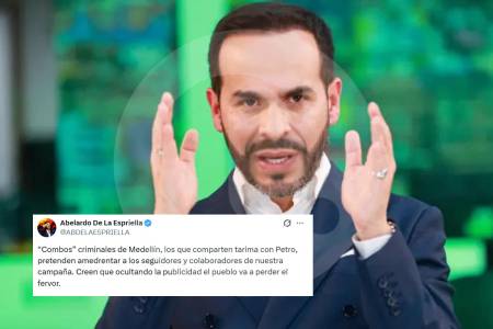 De la Espriella acusa a combos de Medellín de amenazas a su campaña: “Los que comparten tarima con Petro”