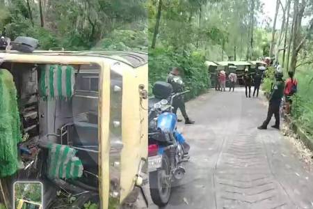 Accidente de bus escolar en Lourdes, Norte de Santander, deja varios menores heridos