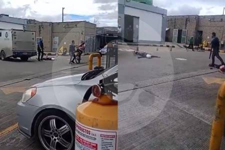 Video | Intento de robo a un carro de valores terminó en balacera y dejó varios heridos