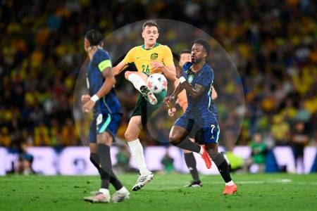 Video | Con goles de Vinicius y Raphinha, un renovado Brasil le ganó 4-2 a Australia en partido amistoso