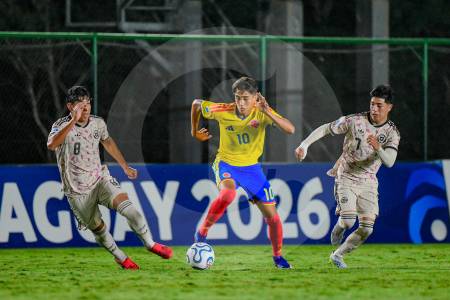 Samuel Martínez, brújula de Colombia para enfrentar a Uruguay en el Sudamericano Sub-17