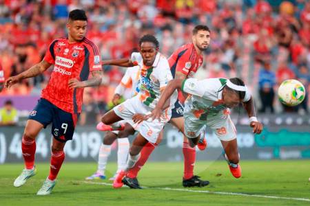 En vivo | DIM (1) - Envigado (2), final del primer tiempo, el rojo pierde en casa