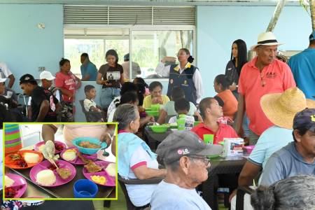 Ungrd amplió comedores para atender a 200 damnificados por ola invernal en Urabá