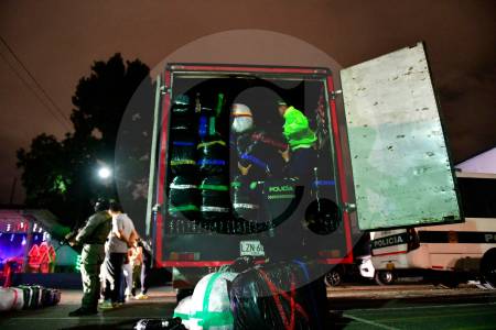 Así cayeron en Girardota seis toneladas de marihuana con las que pretendían inundar las calles de Medellín