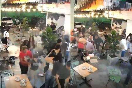 Video | Atentado en Palmira: Cámara de seguridad registra el terror de ciudadanos tras estallido de cilindros