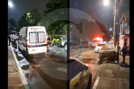 Atentado con explosivos en el sur de Cali deja dos policías muertos
