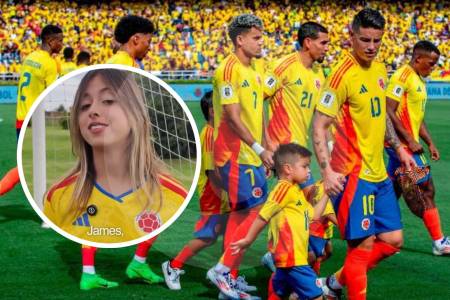 Video | Antonella Petro reafirma su apoyo a James Rodríguez y a la Selección Colombia: “Eres mi héroe, somos un solo país”
