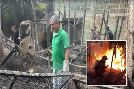 ¿Fue provocado? Llamas consumieron bodega de reciclaje en La Estrella