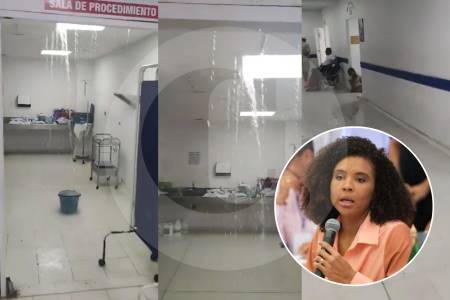 Gobernadora del Chocó alerta ocupación del 340% y goteras en el único hospital de segundo nivel