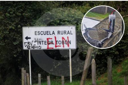 Ataques con drones ponen en riesgo a estudiantes de El Tarra, Norte de Santander