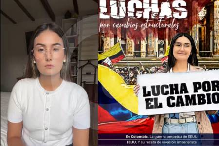 Activista denuncia que su imagen está siendo usada en una revista del ELN