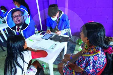 A mes y medio de elecciones, Petro le daría hasta $300.000 millones a una EPS indígena del Cauca