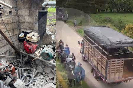Fotos | Denuncian invasión de indígenas a fincas ganaderas en Nariño; coincidió con visita de Aida Quilcué a ese departamento