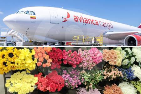 Así fue como Avianca Cargo transportó 330 millones de flores colombianas a EE. UU. por el Día de la Madre