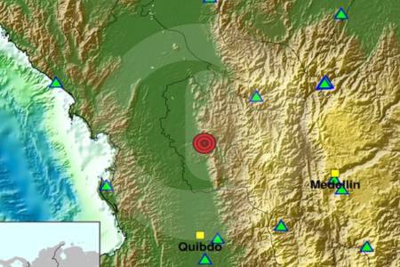 Temblor sacudió a varios municipios de Antioquia este Lunes Santo, ¿lo sintió?