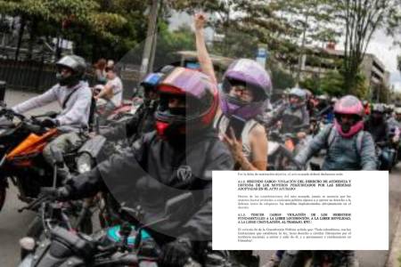 Interponen demanda contra restricciones de parrillero en Bogotá: “violaría derecho a la libre locomoción”