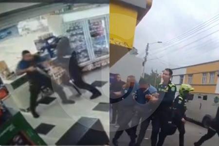 Video | Ni una semana pasó y otro atraco en Bogotá: fletero disparó a quemarropa contra escolta de valores