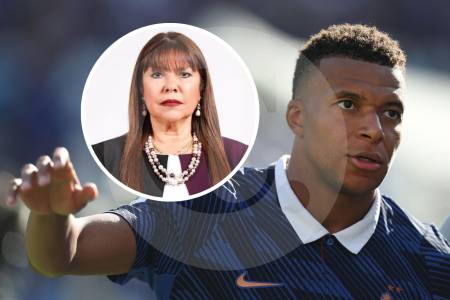 Video | Senadora de Paraguay, Celeste Amarilla, volvió a insultar a Mbappé: “Este hijo de p&amp;#@ le niega la mano a Gill...”