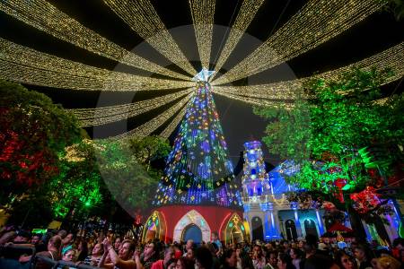 Envigado enciende su alumbrado y da inicio a la Navidad