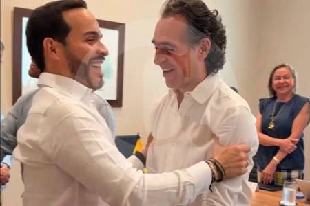 Federico Gutiérrez y Abelardo de la Espriella se reunieron para hablar de Afinia, ¿habrá intervención?