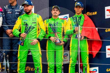¡Podio para Colombia en Silverstone!: Henry Cubides dejó la bandera en alto en la European Le Mans Series