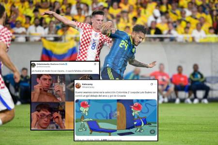 Las redes sociales no perdonaron y con memes reaccionaron a la derrota de Colombia ante Croacia