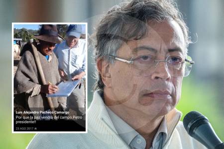 Otro desacierto de Petro: celebró firma en apoyo a constituyente con una foto del 2017