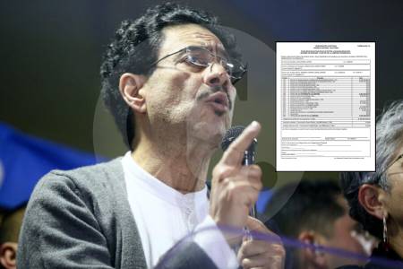 Financiadores de Cepeda y Corcho que dieron $1.462 millones para consulta: una empresa en liquidación y un local sin ingresos