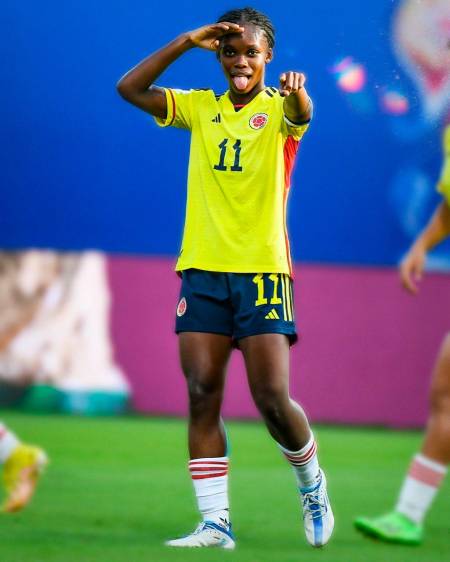 La jugadora vallecaucana Linda Caicedo se podría convertir en la nueva jugadora del Real Madrid. FOTO Getty
