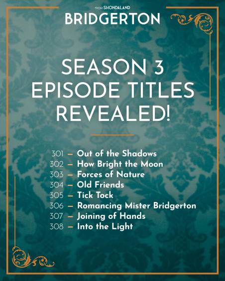 Estos son los nombres que tendrán los capítulos de esta tercera temporada. FOTO Cortesia Netflix