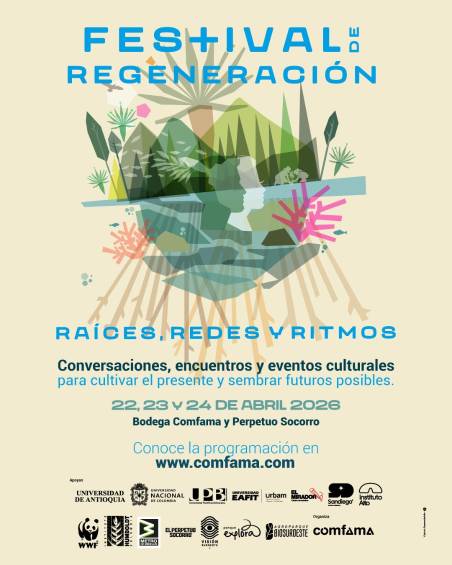 Medellín acogerá el Festival de Regeneración Comfama con más de 40 actividades