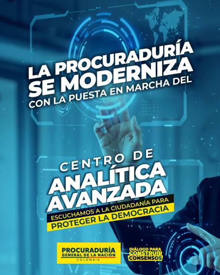 La Procuraduría fortalece la vigilancia electoral con el Centro de Analítica Avanzada