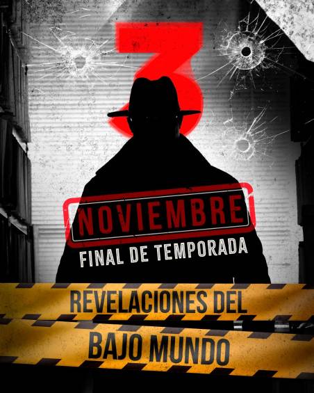 En noviembre regresará El Inspector, en el podcast Revelaciones del Bajo Mundo. ILUSTRACIÓN DE TOMÁS GIRALDO DAZA.
