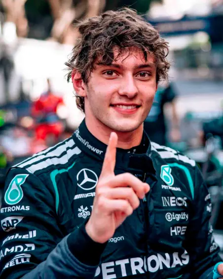 El italiano Kimi Antonelli de Mercedes, ganó el Gran Premio de Mónaco de Fórmula 1, su quinta victoria consecutiva en la temporada. FOTO TOMADA X@F1