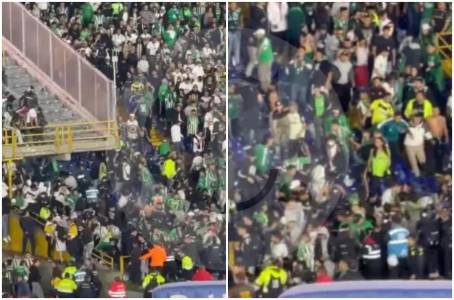 Un error en la boletería habría desatado la pelea entre hinchas de Nacional en El Campín
