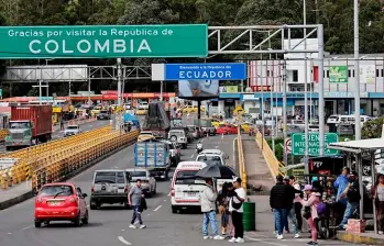 La imposición de tarifas de hasta 100% por parte de Daniel Noboa y la respuesta del gobierno de Gustavo Petro ya impactan el empleo y la logística en la zona limítrofe. FOTO: CORTESÍA