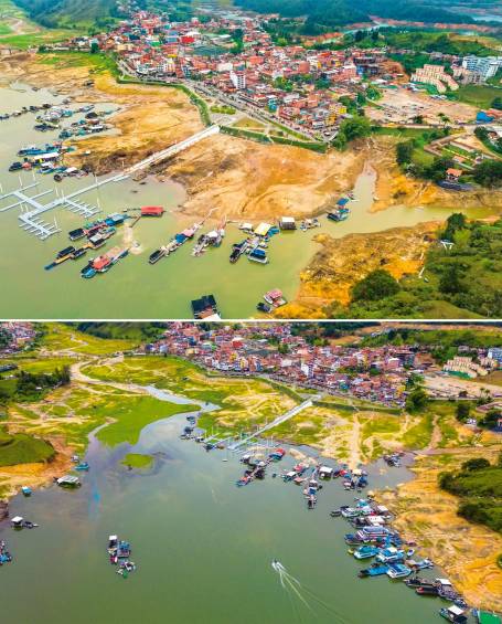 Embalse de GuatapÃ© âvuelve a la vidaâ: ha subido 6% en un mes y espera regreso de turistas