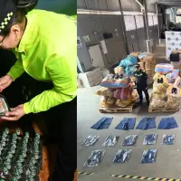 Los operativos se realizaron en el barrio Laureles y en el barrio Antonio Nariño, comuna 13 de Medellín. Este fue el material encontrado: más de 7.190 prendas de vestir y zapatos y 339 botellas de licor.