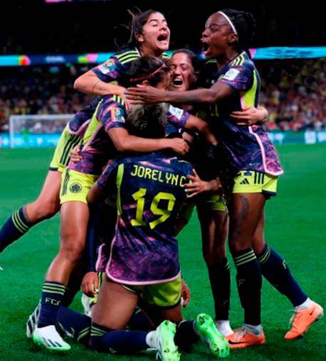 La selección femenina puso a festejar a todo el país. FOTO GETTY