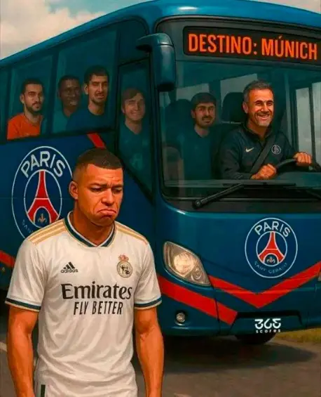 Los memes sobre Mbappé y el PSG se tomaron las redes sociales. FOTO @CuriosidadesEU
